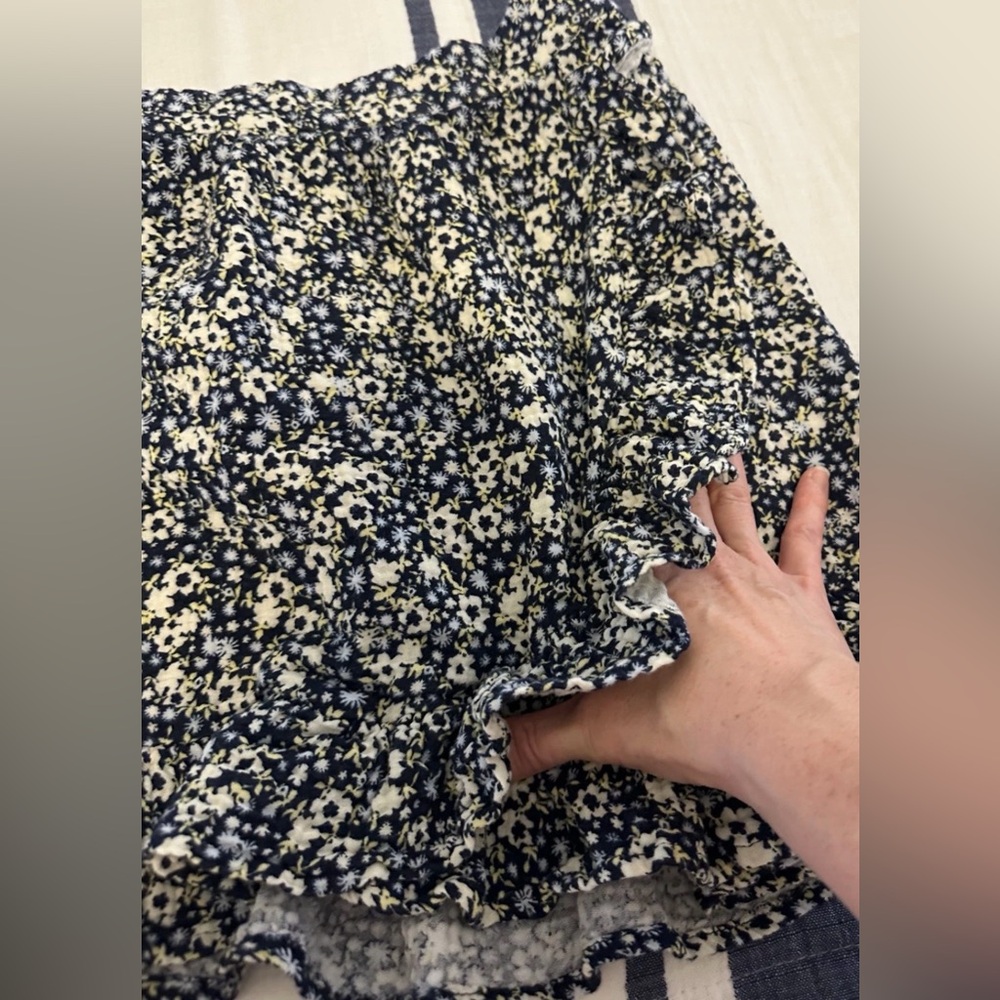 Carter's Blue and White Floral Skirt with Ruffle Trim. Girls XL (14), NWOT! - Picture 5 of 5